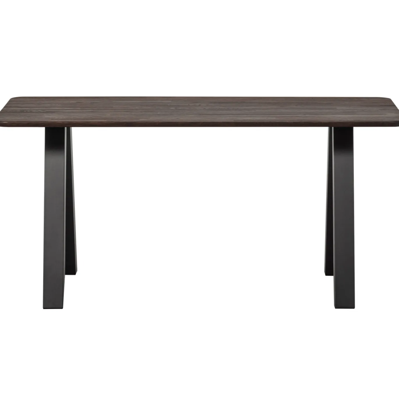 Woood Eettafel Tablo Afgerond Vl 160x90cm Mystic Brown