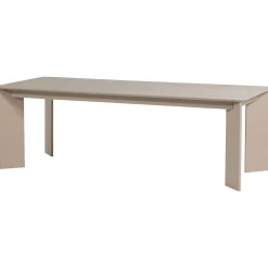 Woood Eettafel Tablo Afgerond Dl 240x100cm Dakargrau