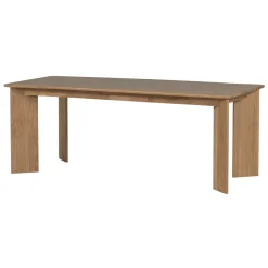 Woood Eettafel Tablo Afgerond Dl 180x100cm Transparant