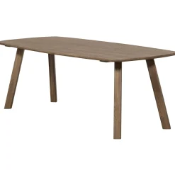 Woood Eettafel Tablo DL Deens Ovaal Cashmere Bruin 180cm