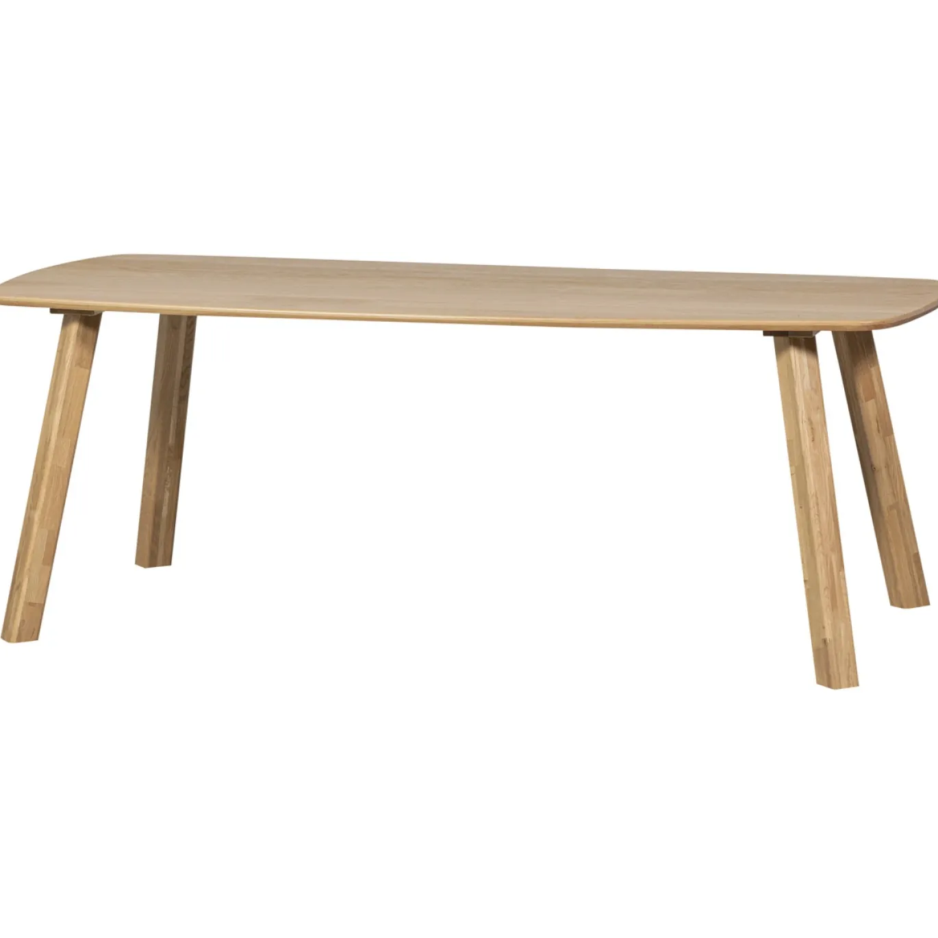 Woood Eettafel Tablo DL Deens Ovaal Naturel 180cm