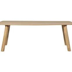 Woood Eettafel Tablo DL Deens Ovaal Naturel 180cm