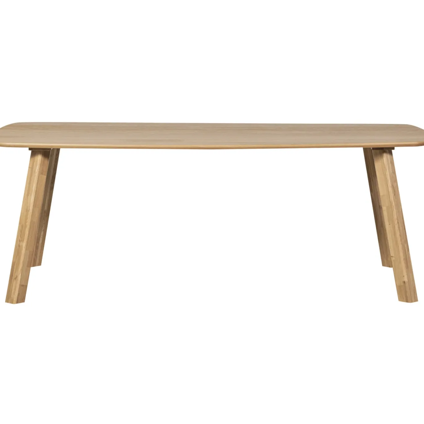 Woood Eettafel Tablo DL Deens Ovaal Naturel 180cm