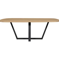 Woood Eettafel Tablo Organisch Dl 220x100cm Transparant