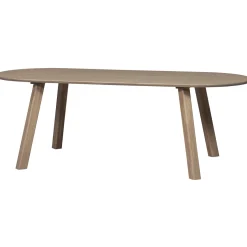 Woood Eettafel Tablo Ovaal Vl 220x90cm Pebble Grey