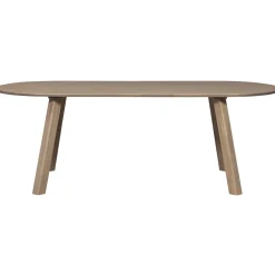 Woood Eettafel Tablo Ovaal Vl 220x90cm Pebble Grey