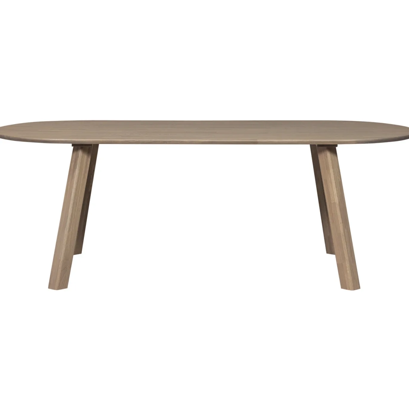 Woood Eettafel Tablo Ovaal Vl 220x90cm Pebble Grey