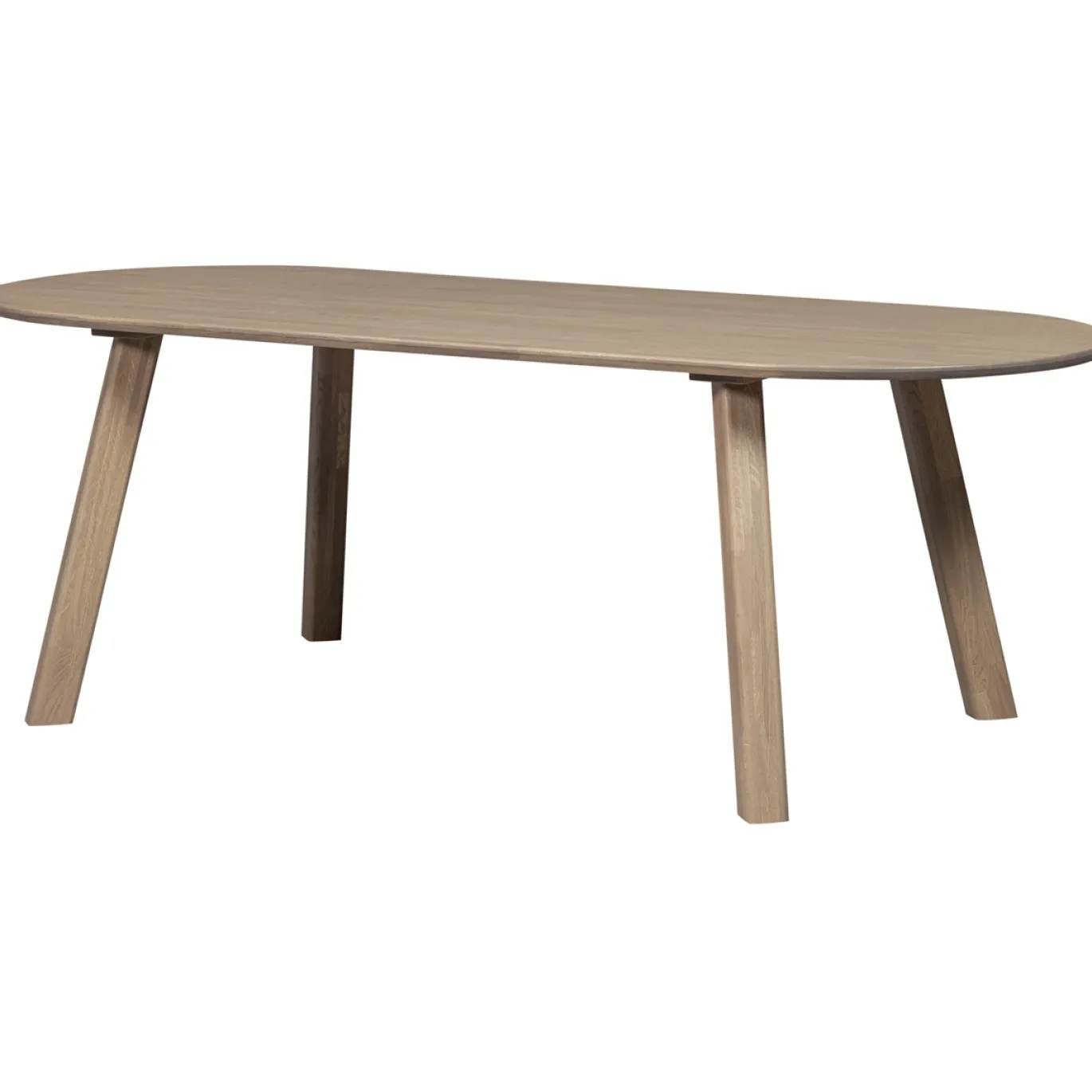 Woood Eettafel Tablo Ovaal Vl 220x90cm Pebble Grey