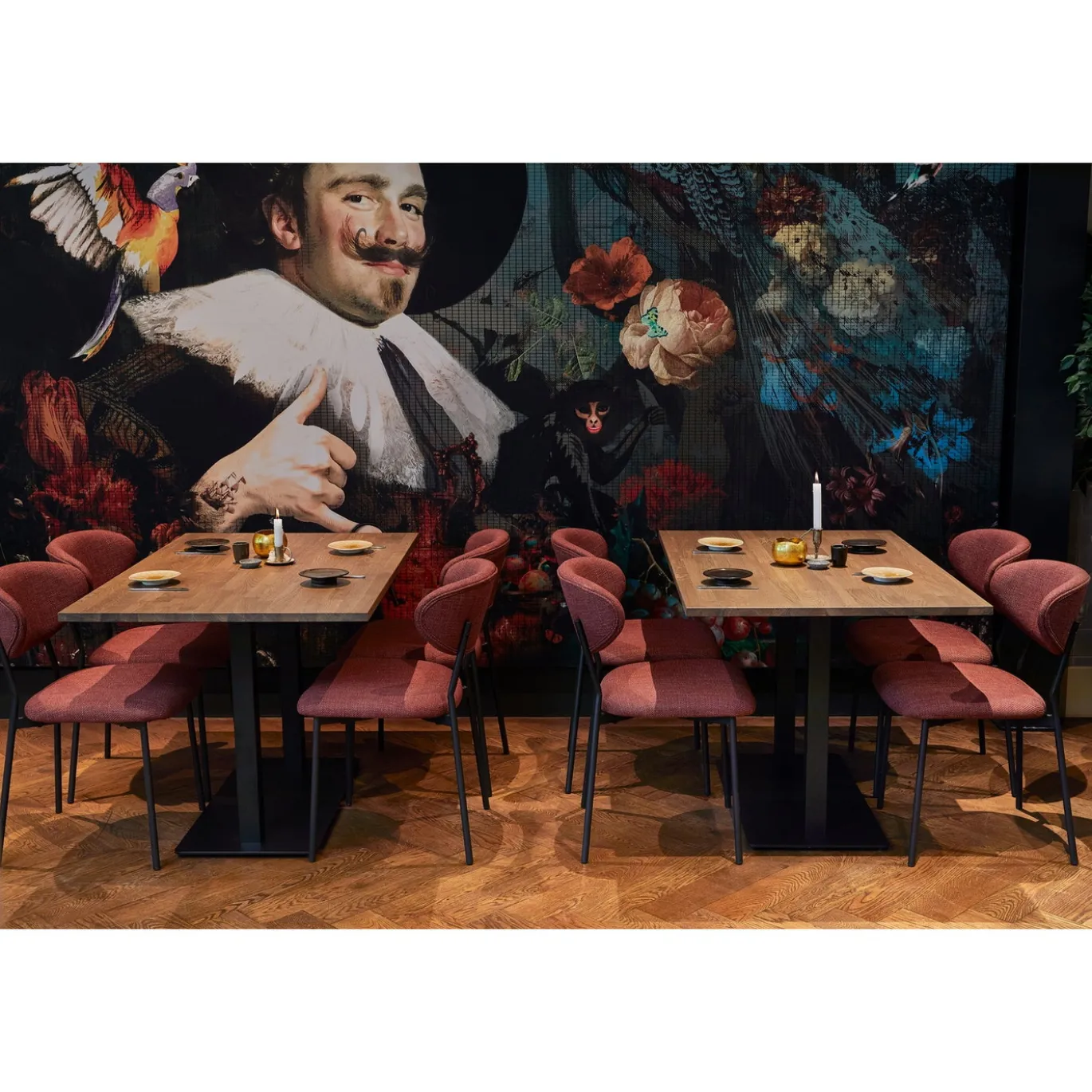 Woood Eettafel Tablo Recht Vl 120x80cm Cashmere Brown