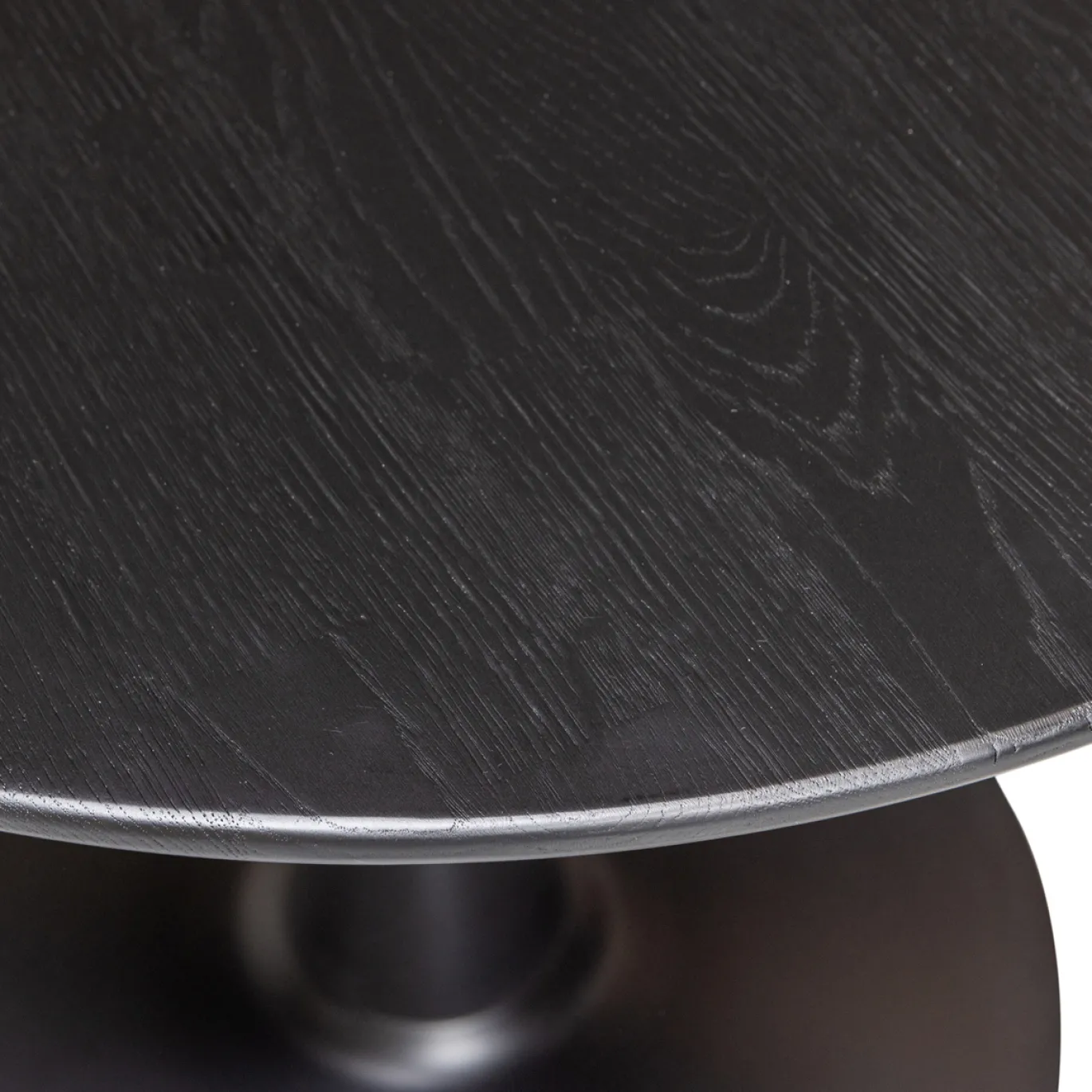 Woood Eettafel Tablo Rond Vl O80cm Blacknight