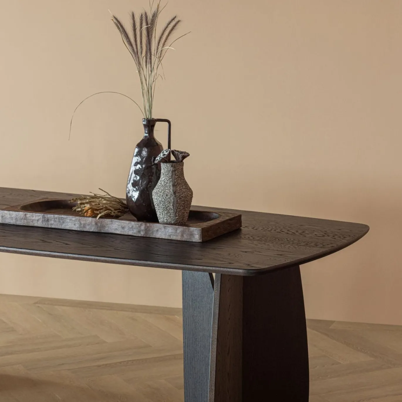 Woood Eettafel Veere Deens Ovaal Mystic Brown 180cm