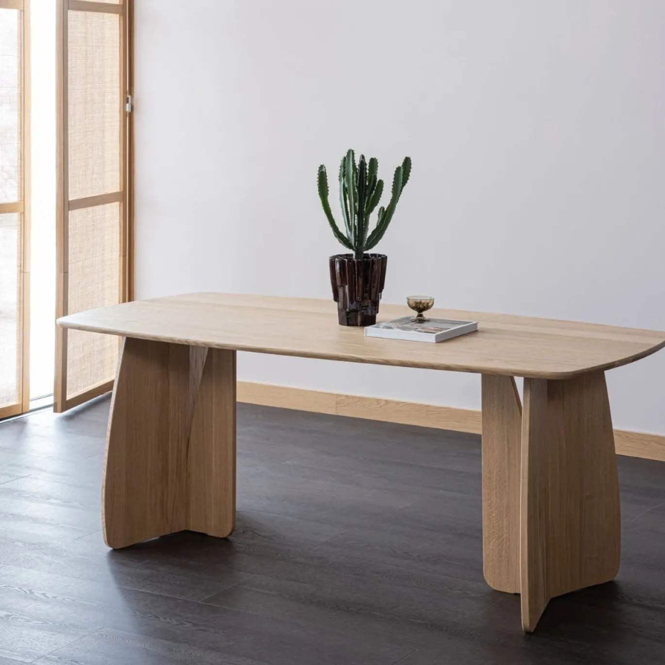 Woood Eettafel Veere Deens Ovaal Naturel 180cm