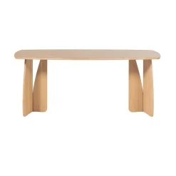 Woood Eettafel Veere Deens Ovaal Naturel 180cm