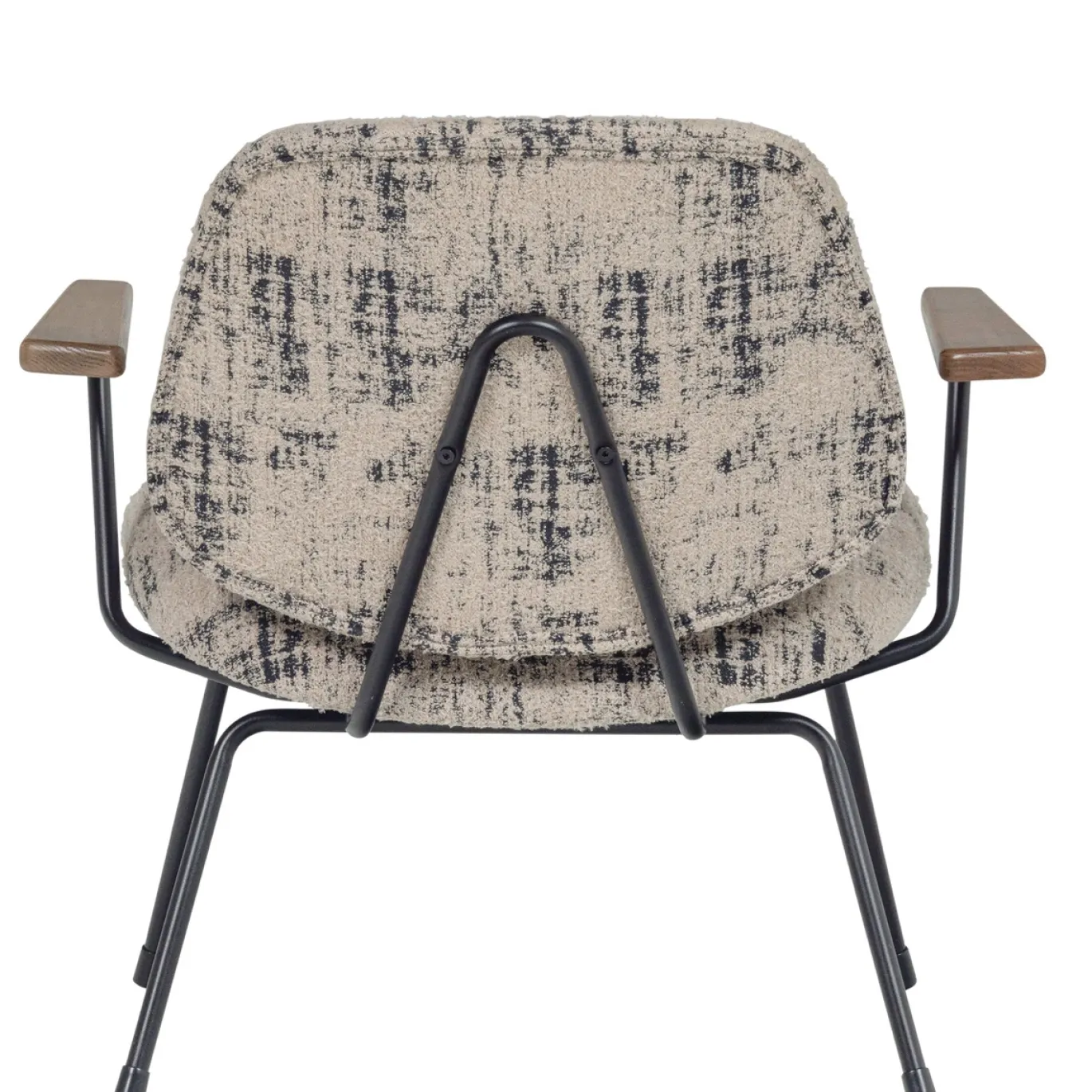 Woood Fauteuil Aure Chenille Beige/zwart