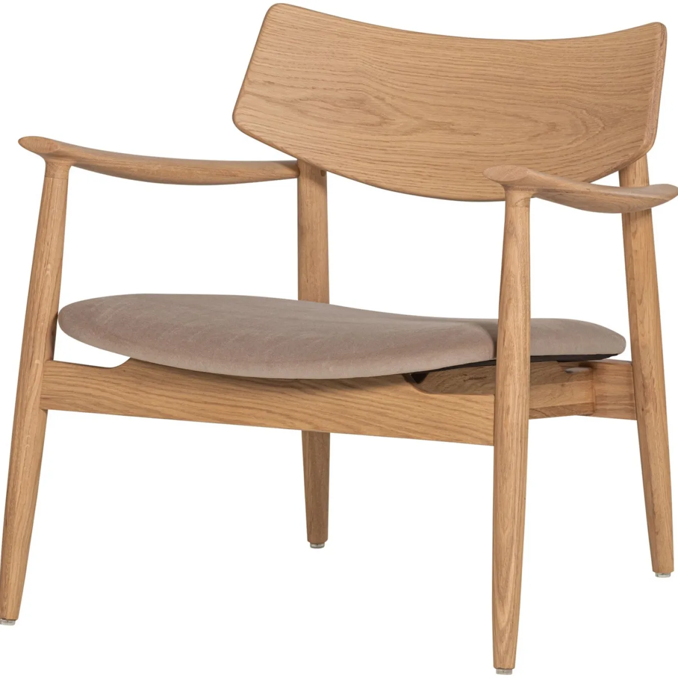 Woood Fauteuil Bask Eikenhout Naturel