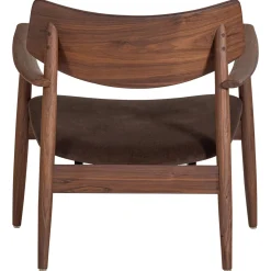 Woood Fauteuil Bask Walnoothout Bruin