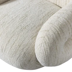 Woood Fauteuil Folke Chenille Naturel Melange