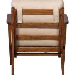 Woood Fauteuil Houston Bouclé/Acacia