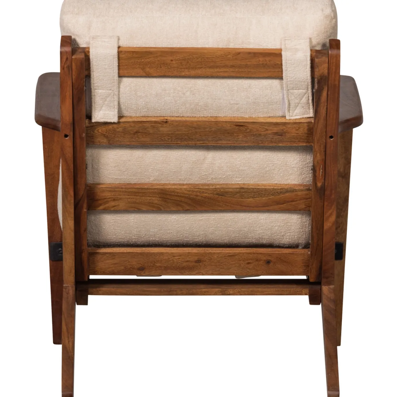 Woood Fauteuil Houston Bouclé/Acacia