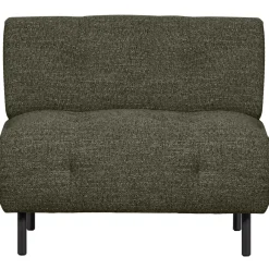 Woood Fauteuil Lloyd Grof Geweven Groen Melange