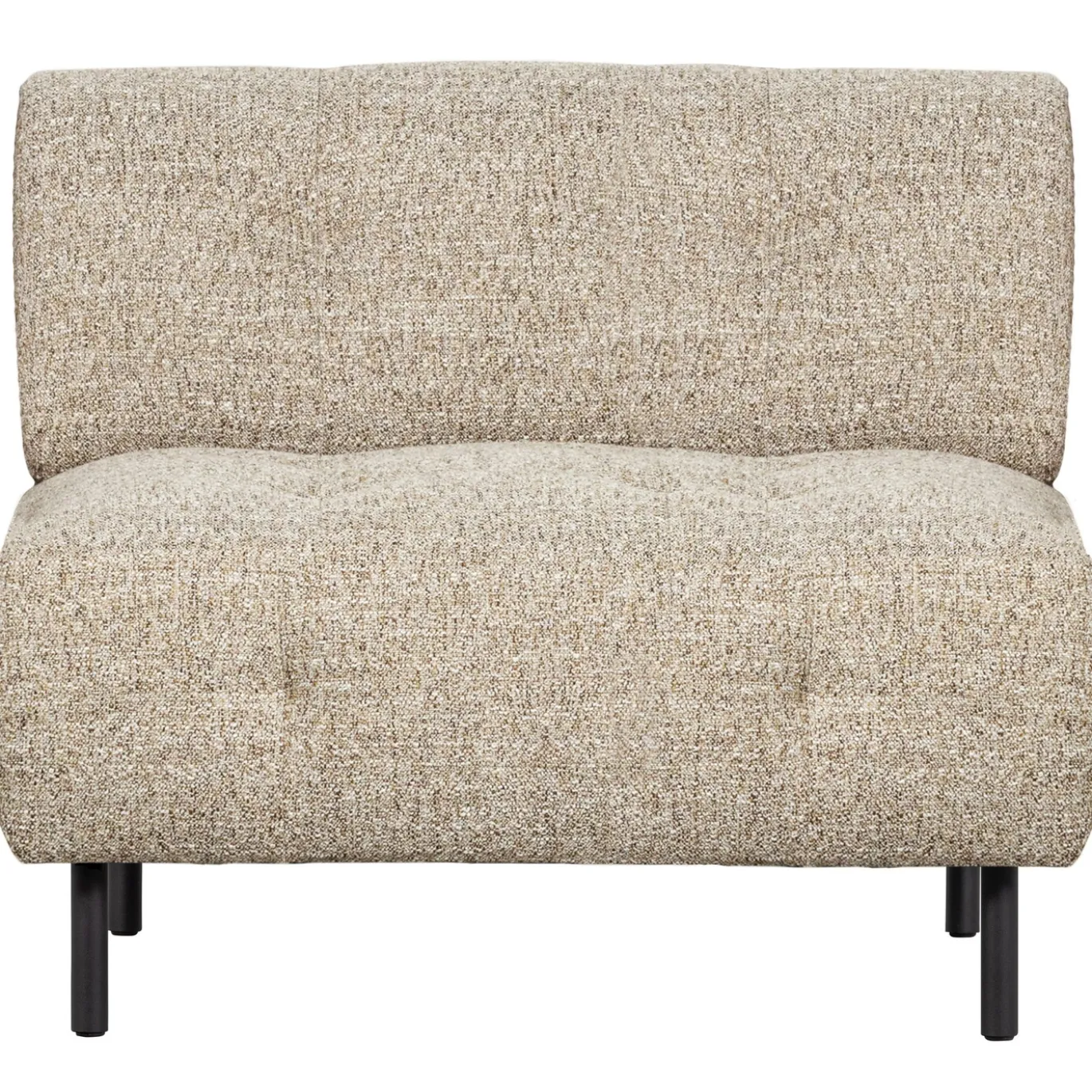 Woood Fauteuil Lloyd Grof Geweven Naturel Melange