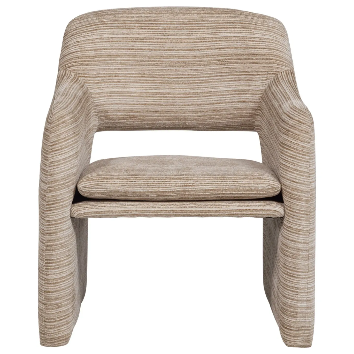 Woood Fauteuil Lyric Streep Dessin Naturel
