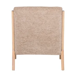 Woood Fauteuil Mark Chenille Zand