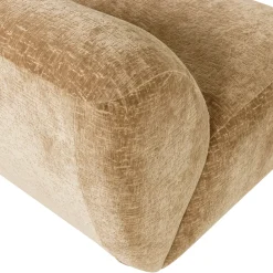 Woood Fauteuil Nomu Craquele Velvet Lichtgeel