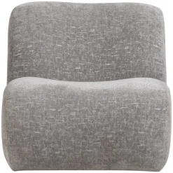Woood Fauteuil Nomu Craquelé Velvet Lichtblauw