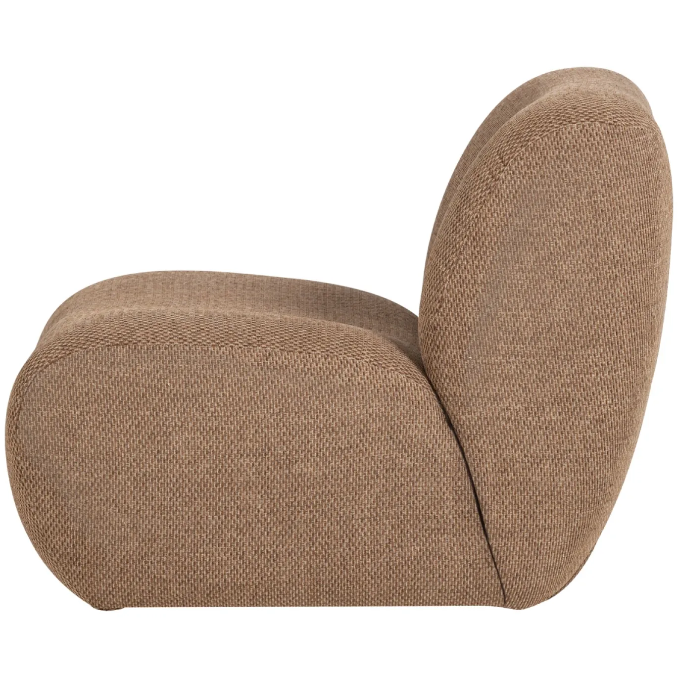 Woood Fauteuil Nomu Grove Chenille Lichtbruin