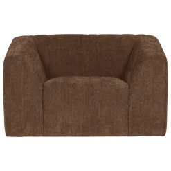 Woood Fauteuil Omaire Chenille Lichtbruin
