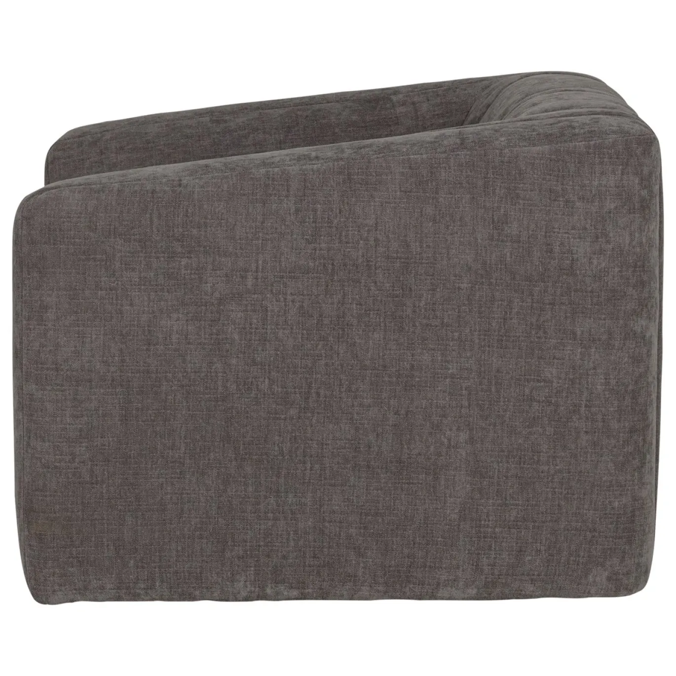 Woood Fauteuil Omaire Chenille Grijs