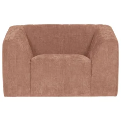 Woood Fauteuil Omaire Chenille Lichtroze