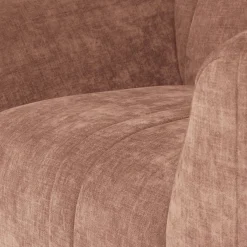 Woood Fauteuil Omaire Chenille Lichtroze