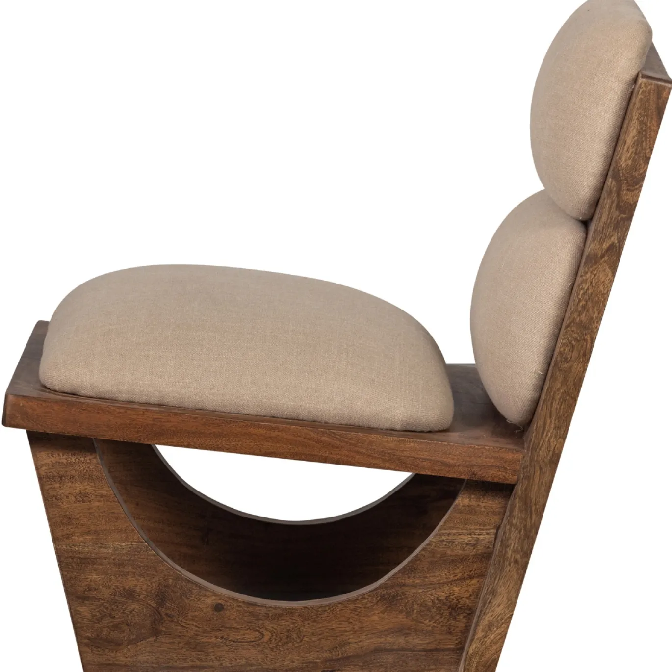 Woood Fauteuil Opulent Bouclé/Acacia