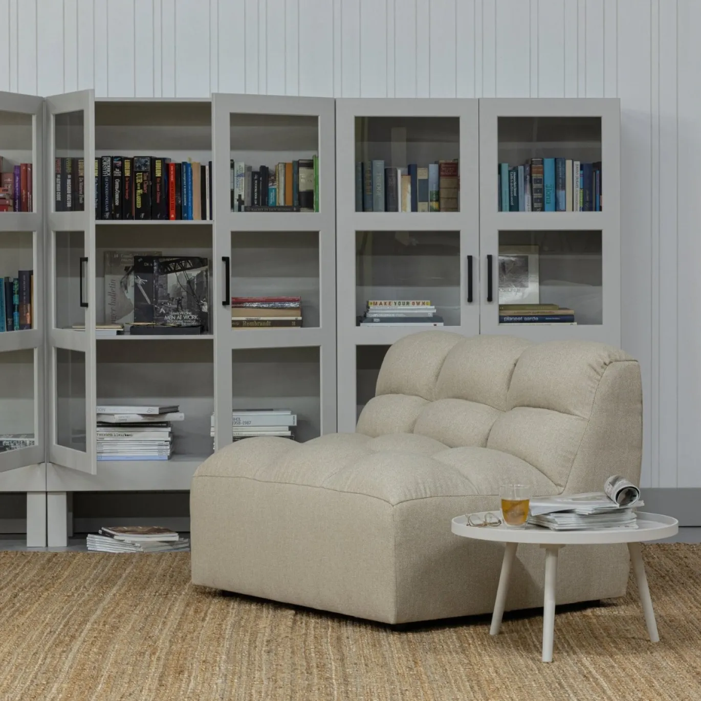 Woood Fauteuil Pepper Zand