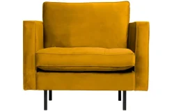 Woood Fauteuil Rodeo Classic Velvet Oker