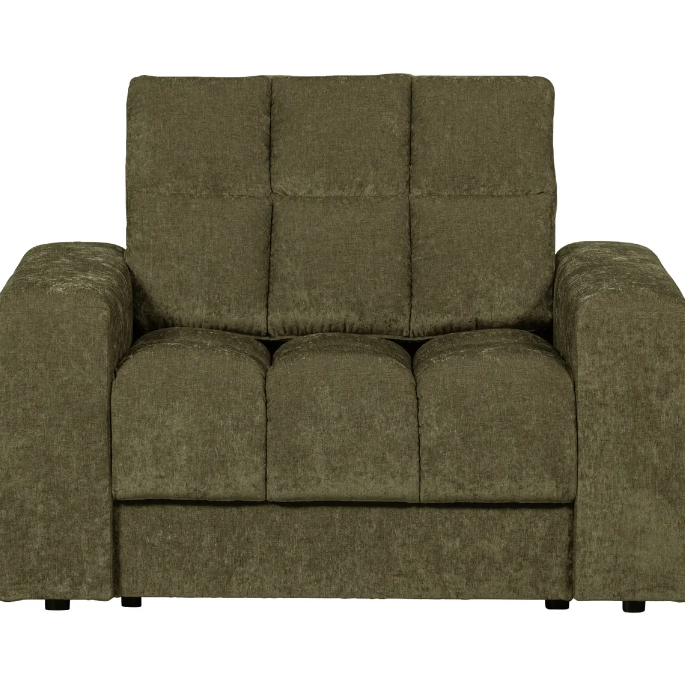 Woood Fauteuil Second Date Vintage Groen