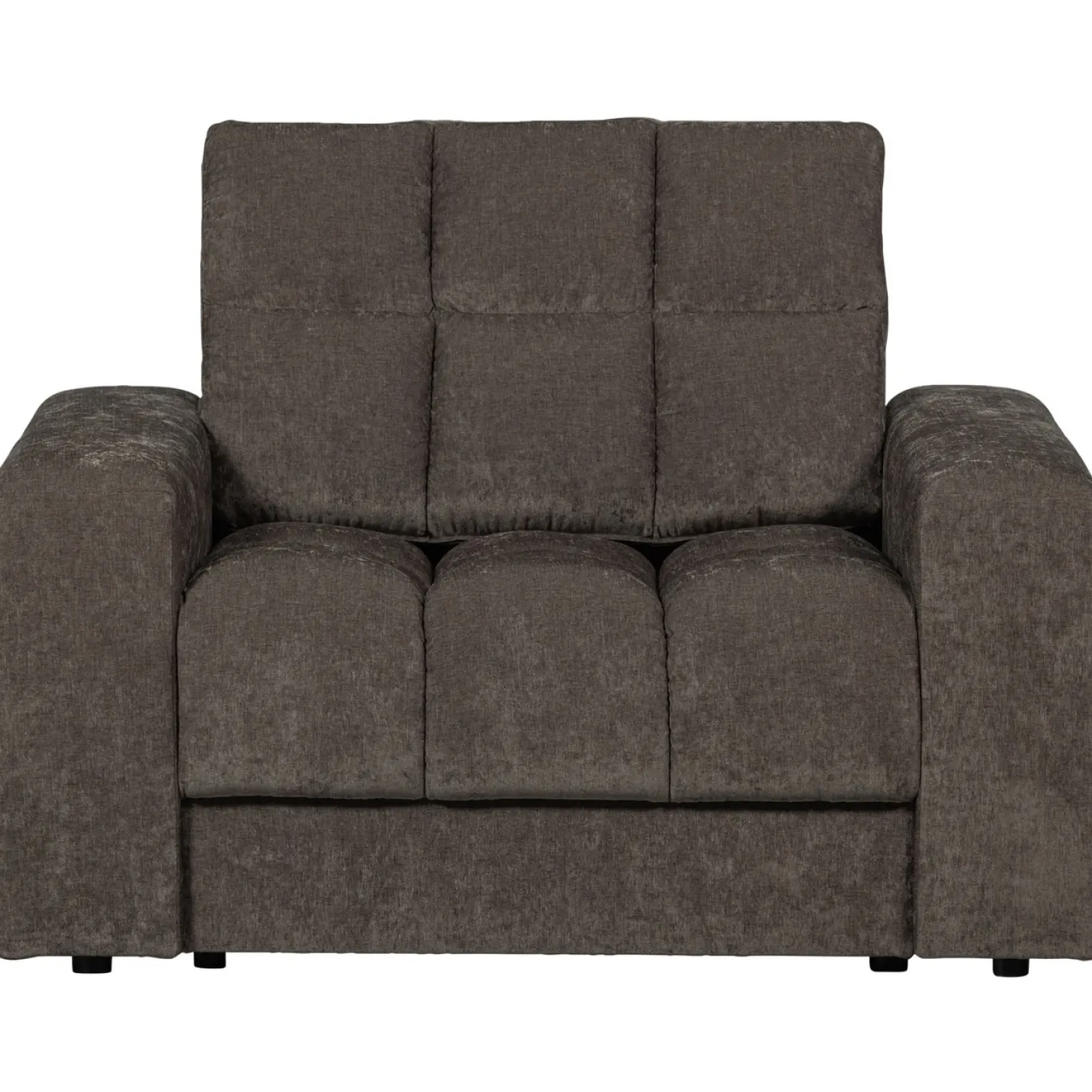 Woood Fauteuil Second Date Vintage Warm Grijs