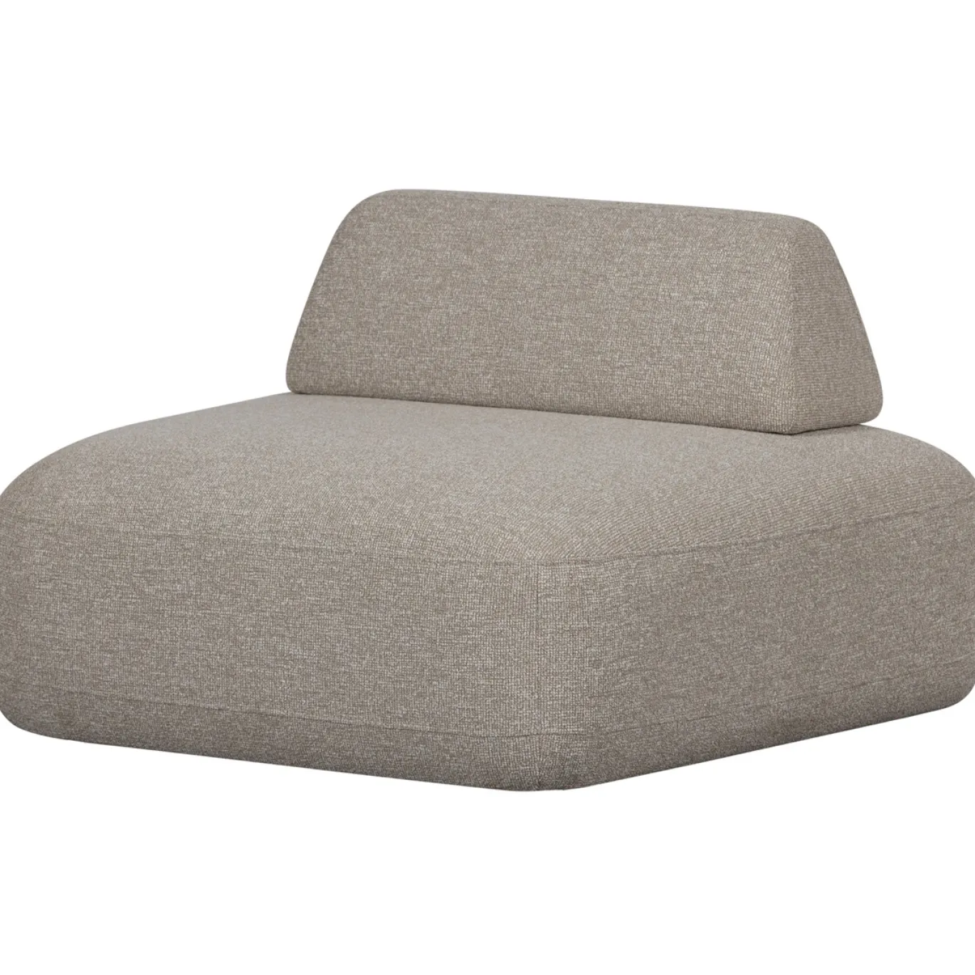 Woood Fauteuil Sterck Met Verplaatsbare Rugleuning Naturel