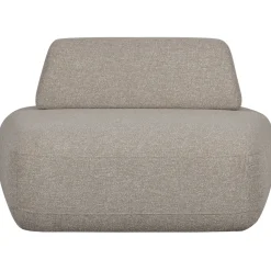 Woood Fauteuil Sterck Met Verplaatsbare Rugleuning Naturel
