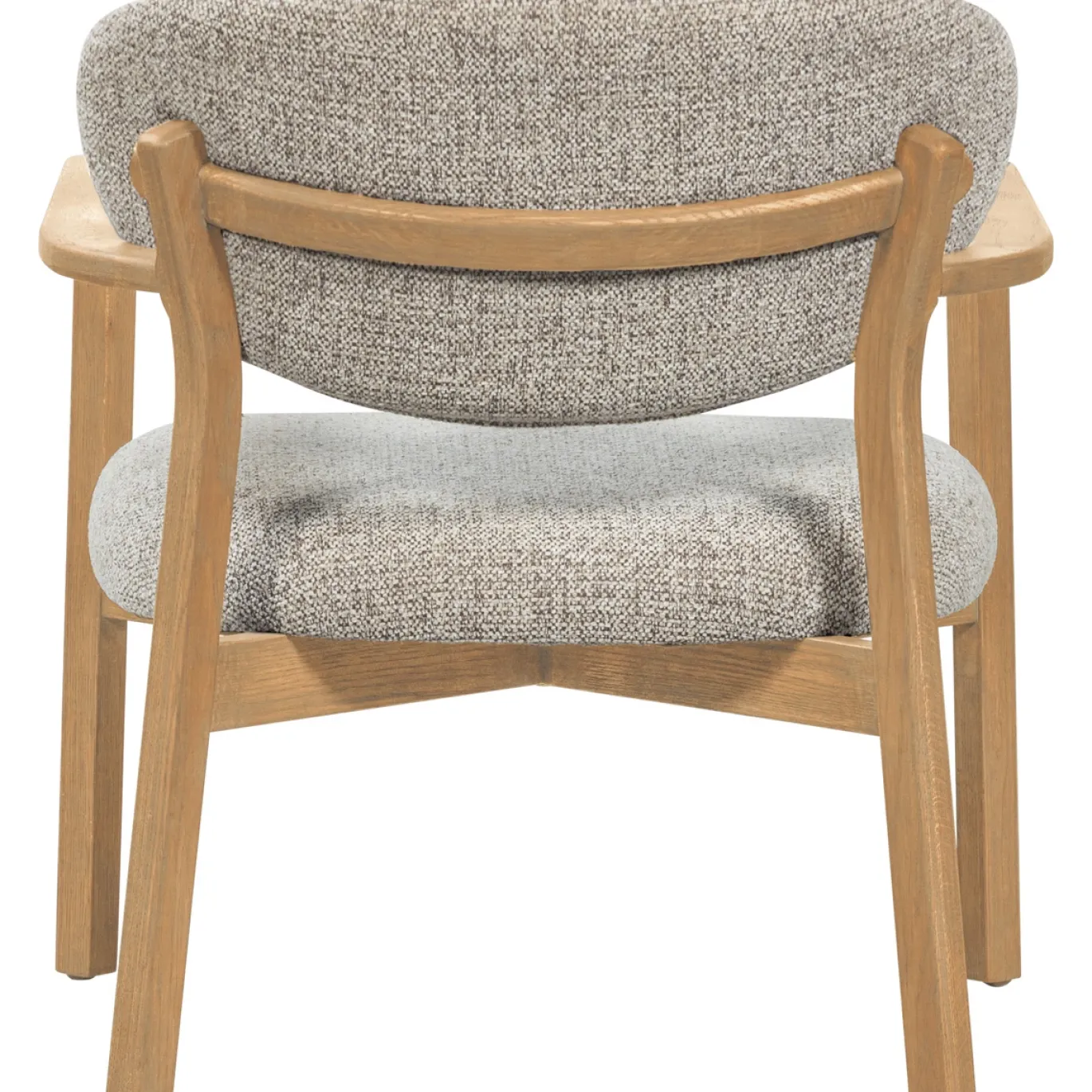 Woood Fauteuil Udar Naturel Met Houten Frame Naturel