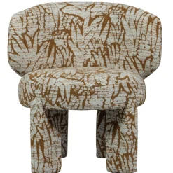 Woood Fauteuil Upke Met Dessin Naturel/bruin
