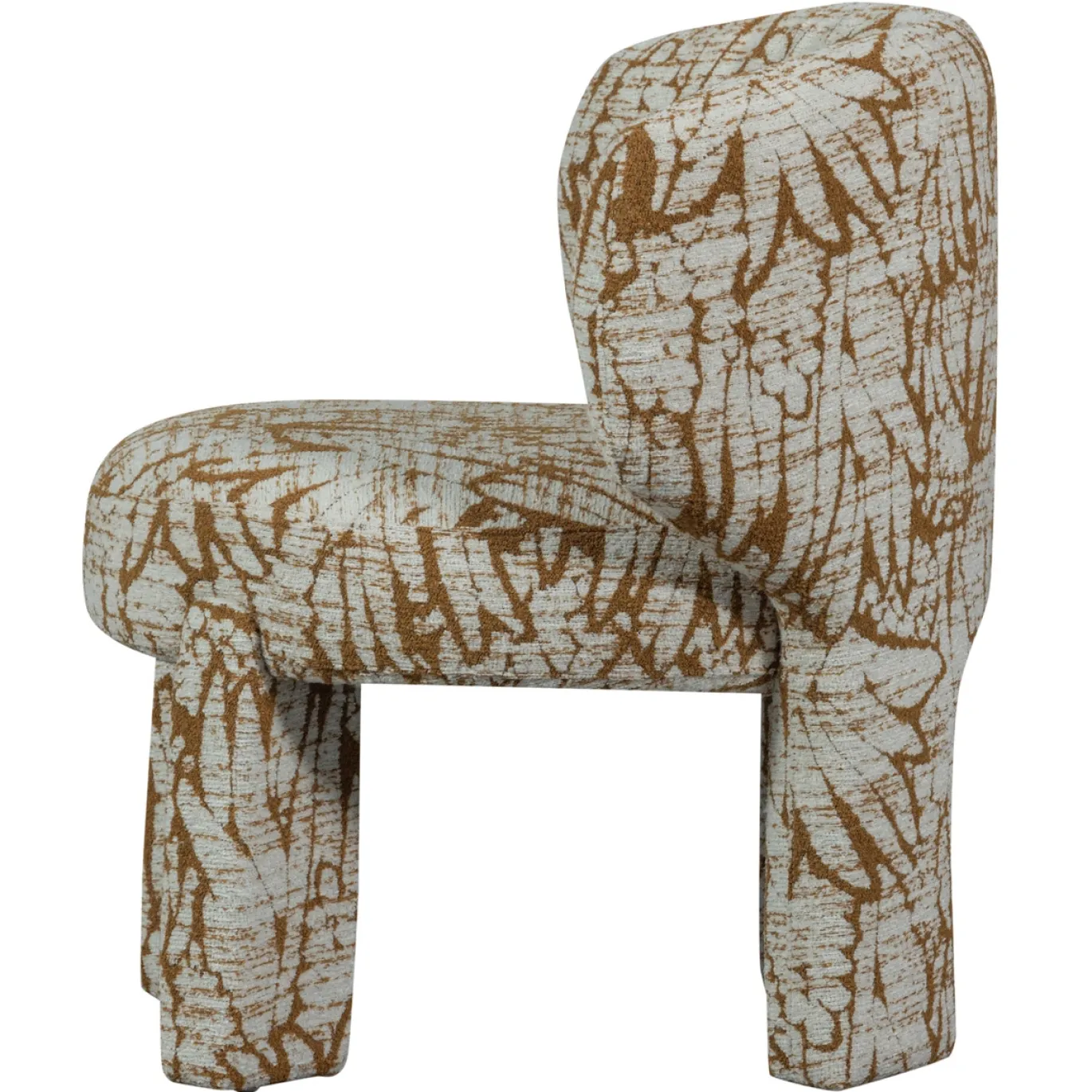 Woood Fauteuil Upke Met Dessin Naturel/bruin
