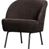 Woood Fauteuil Vogue Chenille Donkerbruin