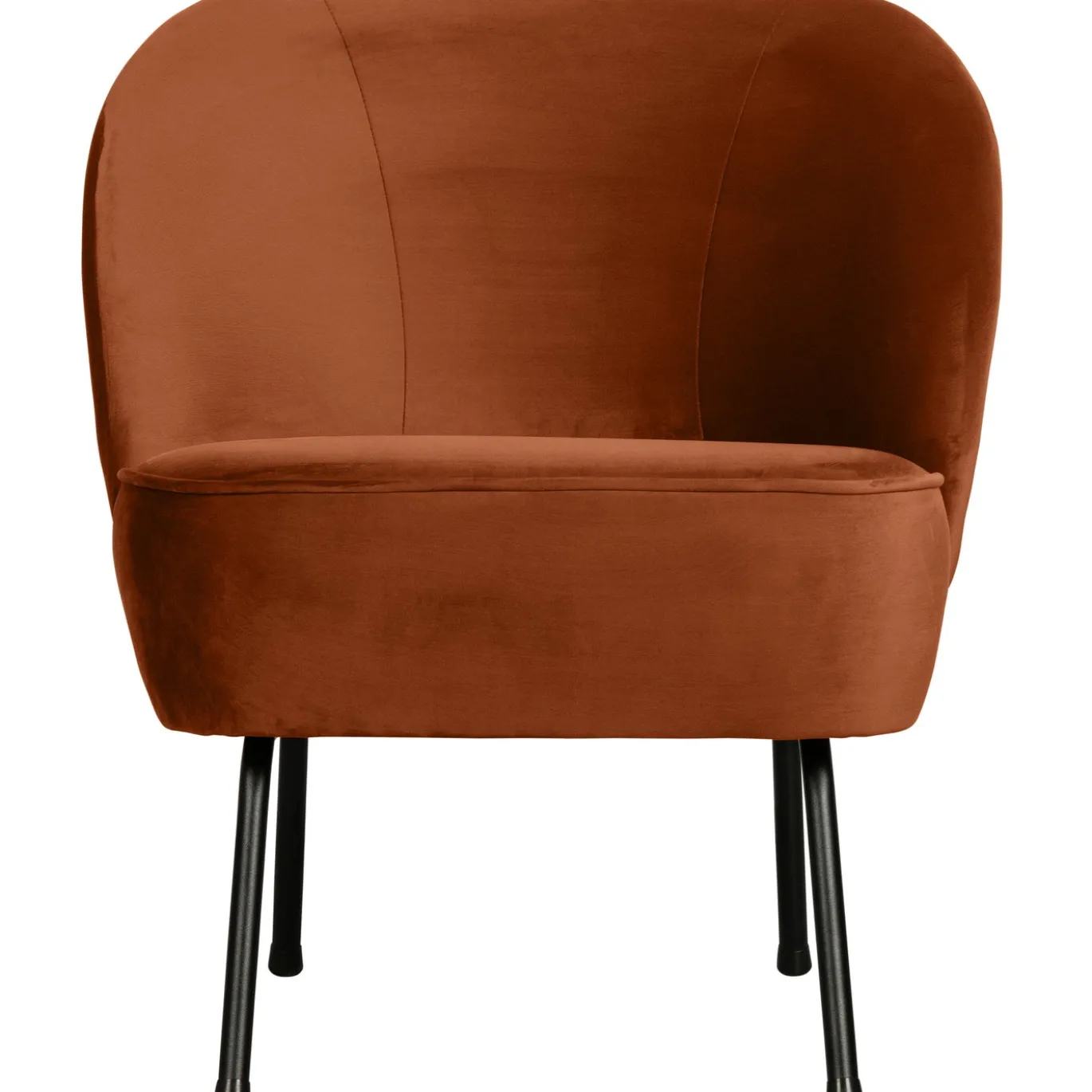 Woood Fauteuil Vogue Fluweel Roest