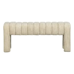 Woood Gestoffeerd Bankje Frex Boucle Naturel