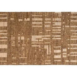 Woood Handgeweven Vloerkleed Ian Wol/katoen Bruin 170x240cm