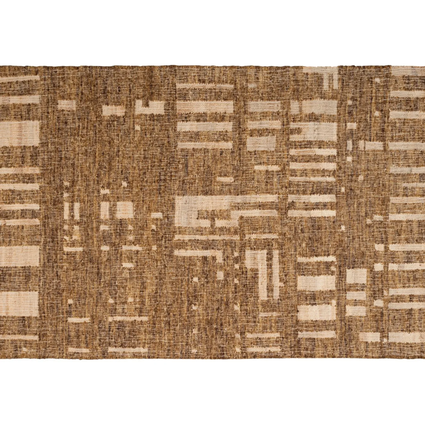 Woood Handgeweven Vloerkleed Ian Wol/katoen Bruin 170x240cm