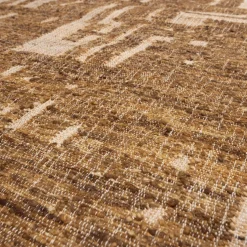 Woood Handgeweven Vloerkleed Ian Wol/katoen Bruin 170x240cm
